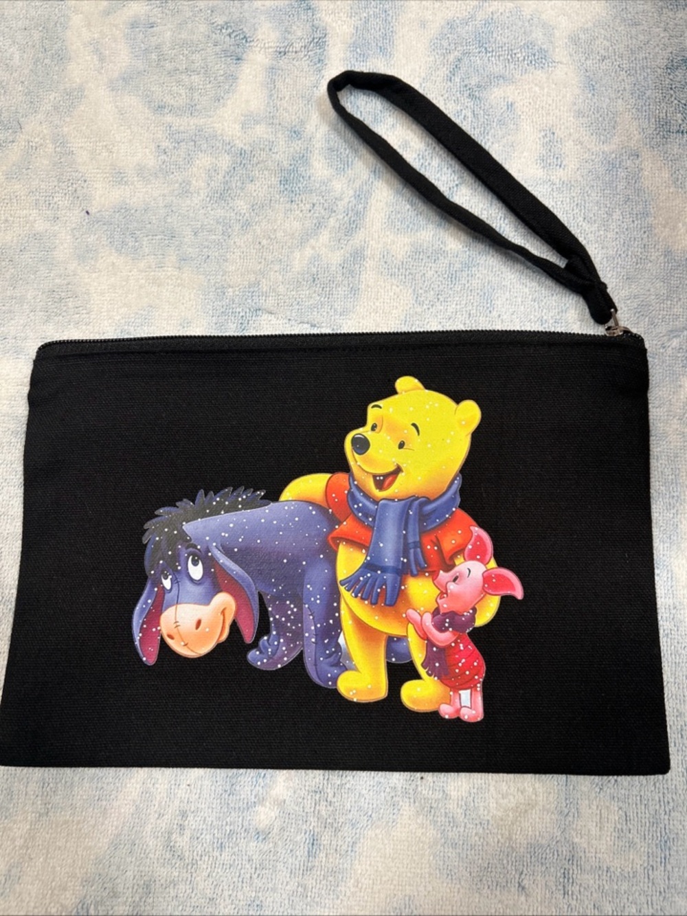 Makeup bag Pencil Pouch with Winnie the Pooh Graphic
